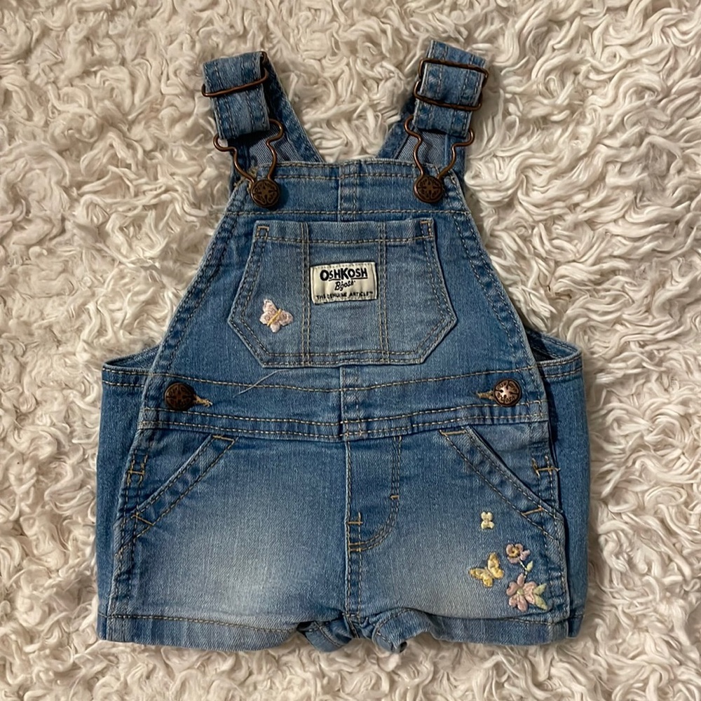 Baby OshKosh Bigosh jean spring romper